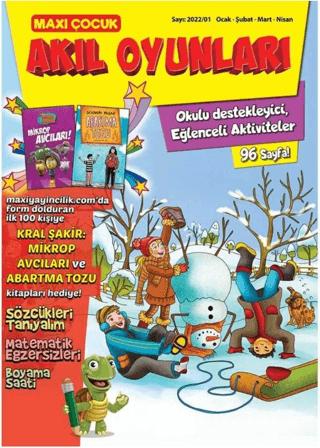 Maxi Çocuk Akıl Oyunları 7 | Maxi Yayıncılık (Ciltsiz) - Resim 1