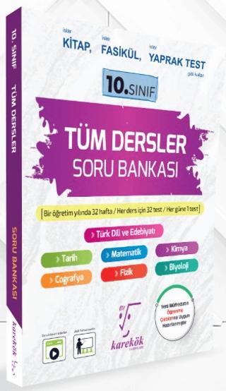 10. Sınıf Tüm Dersler Soru Bankası