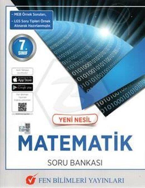 7.Sınıf Yeni Nesil Matematik Soru Bankası | Fen Bilimleri Yayınları (İnce Kapak) - Resim 1