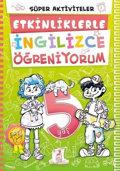 5 Yaş Etkinliklerle İngilizce Öğreniyorum - Süper Aktiviteler | Ren Kitap (İnce Kapak) - Resim 1