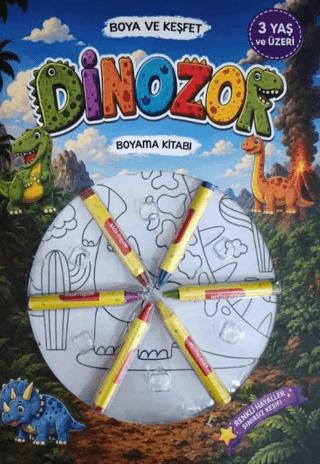 Dinozor Boyama Kitabı | 0-6 Yaş Yayınları (Ciltsiz) - Resim 1