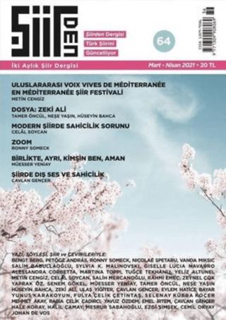 Şiirden İki Aylık Şiir Dergisi Sayı: 64 Mart-Nisan 2021 | Şiirden Yayıncılık (Ciltsiz) - Resim 1