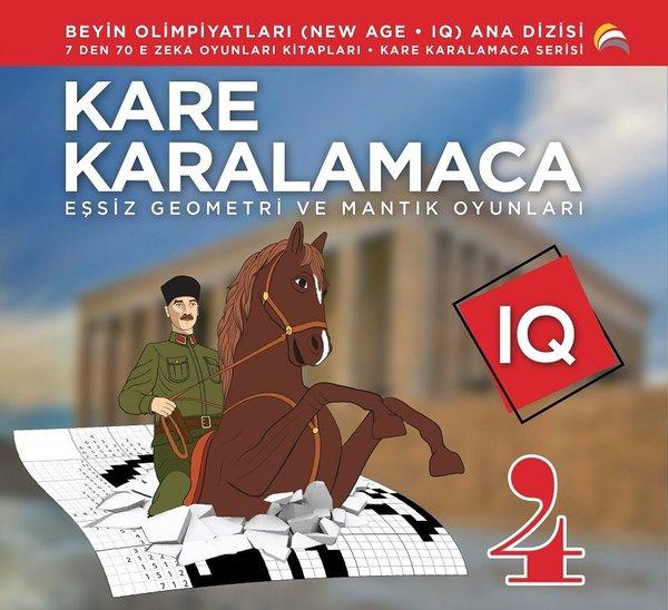 Kare Karalamaca 4-Eşsiz Geometri ve Mantık Oyunları | Ekinoks (İnce Kapak) - Resim 1
