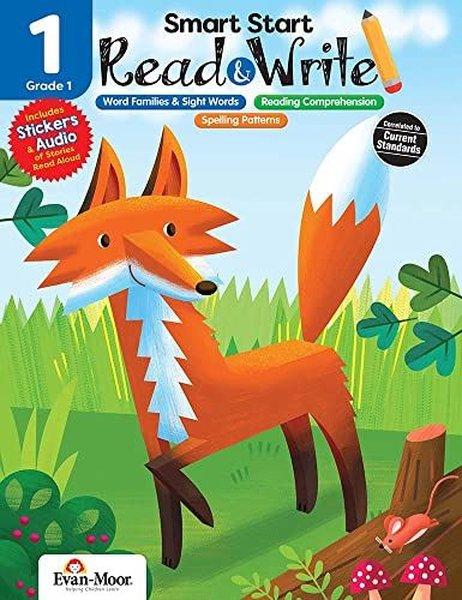 Smart Start Read and Write Workbook, Grade 1 | Evan-Moor Educational Publishers (İnce Kapak) - Resim 1