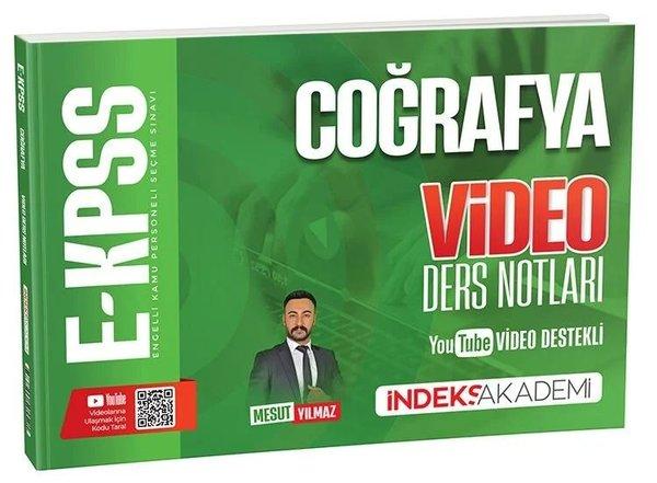 2026 EKPSS Coğrafya Video Ders Notları | İndeks Akademi (İnce Kapak) - Resim 1