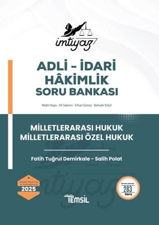 İmtiyaz Milletlerarası Hukuk - Milletlerarası Özel Hukuk Soru Bankası | Temsil Kitap (Ciltsiz) - Resim 1