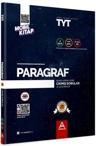 TYT Paragraf Konularına Ve Zorluk Seviyelerine Göre Çıkmış Sorular | A Yayınları (İnce Kapak) - Resim 1