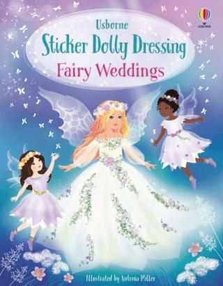 Sticker Dolly Dressing Fairy Weddings | Usborne (Ciltsiz) - Resim 1