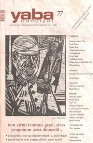 Yaba Edebiyat Dergisi Sayı: 77 | Yaba Dergisi Yayınları (Ciltsiz) - Resim 1