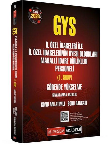 2026 GYS İl Özel İdareleri ile İl Özel İdarelerinin Üyesi Oldukları Mahalli İdare Birlikleri Persone | Pegem Akademi Yayıncılık (İnce Kapak) - Resim 1