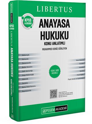 KPSS A Grubu Anayasa Hukuku Konu Anlatımlı | Pegem Akademi Yayıncılık (Ciltsiz) - Resim 1