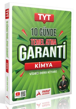 TYT Kimya 10 Günde Temel Atma Garanti | Paraf Akademi (Ciltsiz) - Resim 1