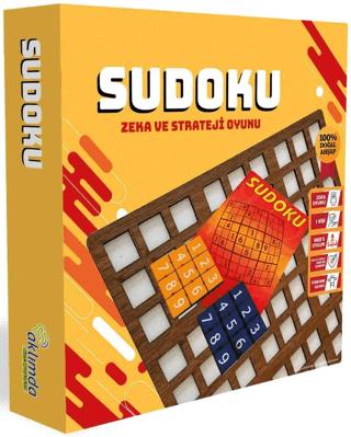 Sudoku (Ahşap) | Aklımda Zeka Oyunları - Resim 1