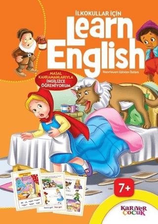 İlkokullar İçin Learn English (Turuncu)