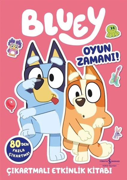 Bluey - Oyun Zamanı - Çıkartmalı Etkinlik Kitabı | İş Bankası Kültür Yayınları (İnce Kapak) - Resim 1
