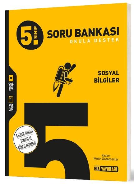 5. Sınıf Sosyal Bilgiler Soru Bankası | Hız Yayınları (İnce Kapak) - Resim 1