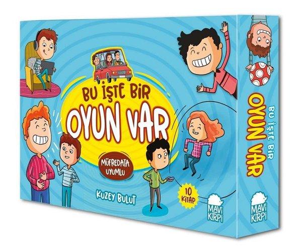Bu İşte Bir Oyun Var Seti - 10 Kitap Takım | Mavi Kirpi (İnce Kapak) - Resim 1