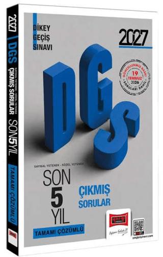 2027 DGS Sayısal-Sözel Yetenek Tamamı Çözümlü Son 5 Yıl Çıkmış Sorular | Yargı Yayınevi (Ciltsiz) - Resim 1