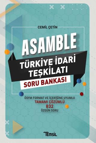 Asamble Türkiye İdari Taşkilatı Çözümlü Soru Bankası | Temsil Kitap (Ciltsiz) - Resim 1