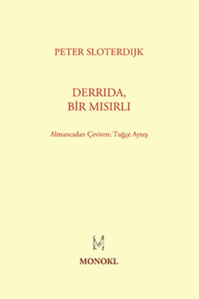 Derrida Bir Mısırlı | Monokl (İnce Kapak) - Resim 1