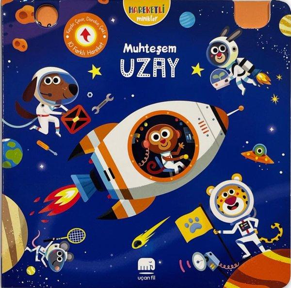Muhteşem Uzay - Hareketli Minikler | Uçan Fil (Ciltli) - Resim 1