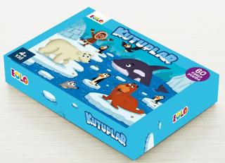 60 Parça Puzzle - Kutuplar | Eolo Yayıncılık - Resim 1