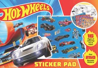 Hot Wheels Sticker Pad | Alligator Books (Ciltsiz) - Resim 1