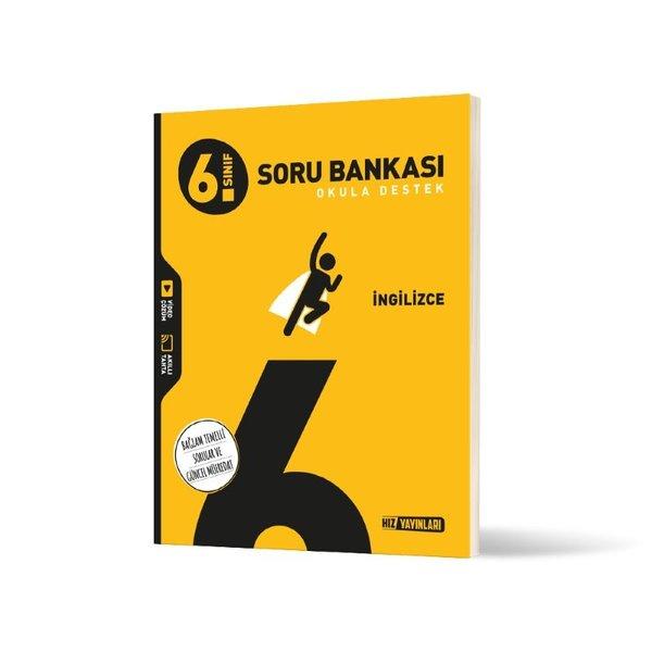 6. Sınıf İngilizce Soru Bankası | Hız Yayınları (İnce Kapak) - Resim 1
