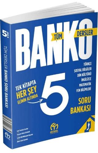 5. Sınıf Banko Tüm Dersler Soru Bankası | Model Eğitim Yayıncılık (Ciltsiz) - Resim 1
