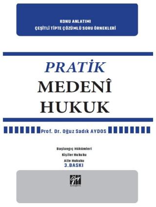 Pratik Medeni Hukuk | Gazi Kitabevi (Ciltsiz) - Resim 1