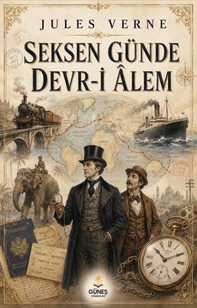 Seksen Günde Devr-i Alem | Güneş Kitabevleri (İnce Kapak) - Resim 1