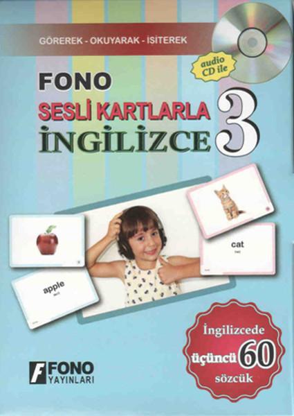 Fono Sesli Kartlarla İngilizce 3 (Cd'li) | Fono Yayınları (İnce Kapak) - Resim 1