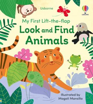 My First Lift-the-flap Look and Find Animals | Usborne (Ciltli) - Resim 1