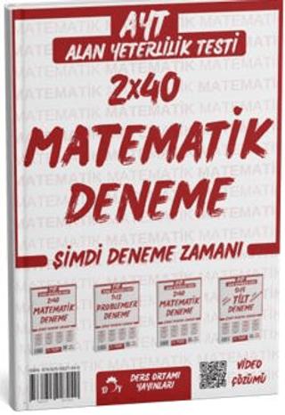 2025 AYT Matematik Deneme Tamamı Video Çözümlü | Ders Ortamı Yayınları (Ciltsiz) - Resim 1