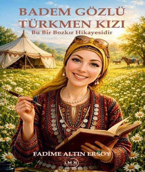 Badem Gözlü Türkmen Kızı | Liman Yayınevi (İnce Kapak) - Resim 1