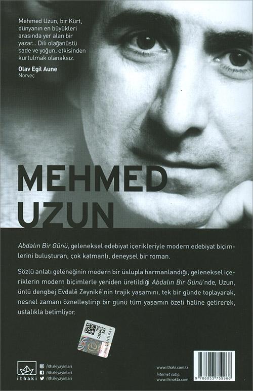 Abdalın Bir Günü - Mehmed Uzun - İthaki Yayınları - Resim 3