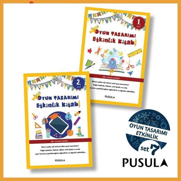 Pusula - Oyun Tasarımı Etkinlik Seti - 2 Kitap Takım | Pusula Yayıncılık (İnce Kapak) - Resim 1