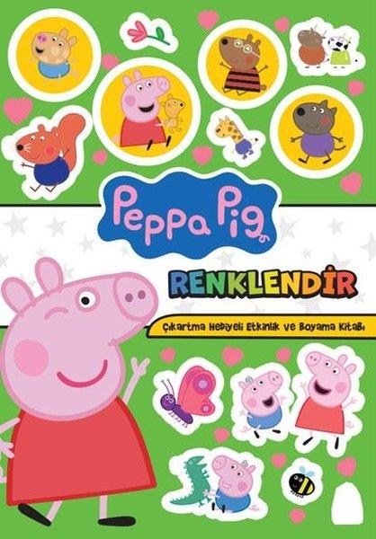 Peppa Pig - Renklendir Boyama Kitabı | Doğan Çocuk (İnce Kapak) - Resim 1
