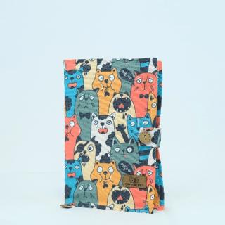 Coverworld Kedi Desen Düğmeli Büyük 24x34 | CoverWorld - Resim 1