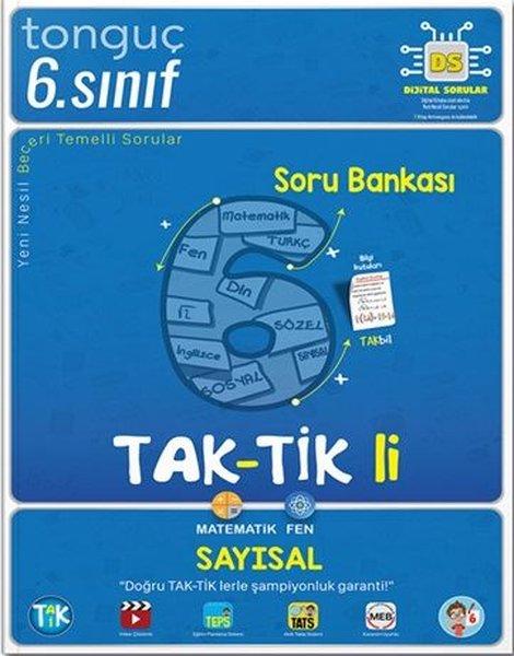 6.Sınıf Taktikli Sayısal Soru Bankası | Tonguç Akademi (İnce Kapak) - Resim 1