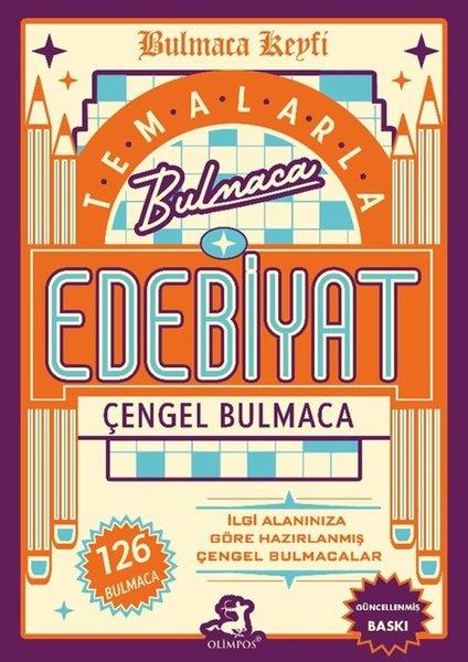 Temalarla Çengel Bulmaca - Edebiyat - 126 Bulmaca | Olimpos Yayınları (İnce Kapak) - Resim 1