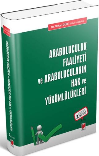 Arabuluculuk Faaliyeti ve Arabulucuların Hak ve Yükümlülükleri | Adalet Yayınevi (Ciltsiz) - Resim 1