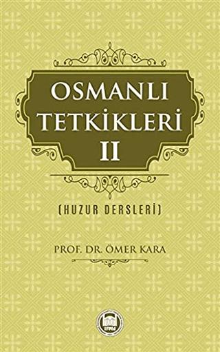 Osmanlı Tetkikleri - 2 | Marmara Üniversitesi İlahiyat Fakültesi Vakfı (Ciltsiz) - Resim 1