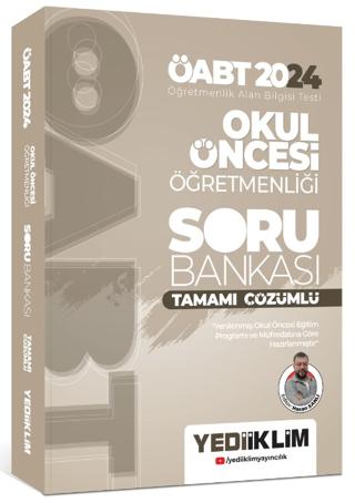 2024 ÖABT Okul Öncesi Öğretmenliği Tamamı Çözümlü Soru Bankası | Yediiklim Yayınları (Ciltsiz) - Resim 1