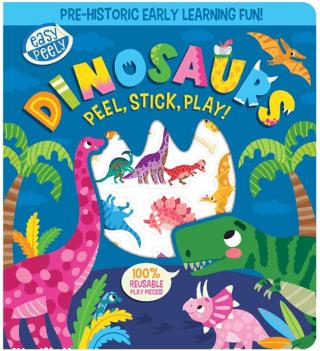 Easy Peely Dinosaurs - Peel, Stick, Play | IMAGINE THAT (Ciltli) - Resim 1