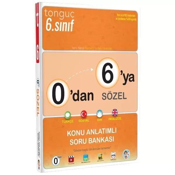 0'dan 6'ya Sözel Konu Anlatımlı Soru Bankası | Tonguç Akademi (İnce Kapak) - Resim 1