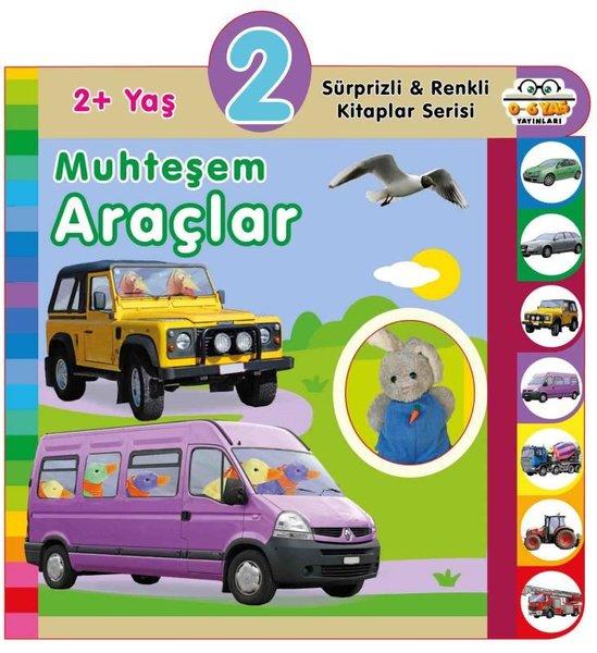2+ Yaş Muhteşem Araçlar - Sürprizli ve Renkli Kitaplar Serisi | 0-6 Yaş Yayınları (İnce Kapak) - Resim 1