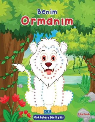 Benim Ormanım - Noktaları Birleştir Çıkartmalı | Parıltı Yayınları (Ciltsiz) - Resim 1