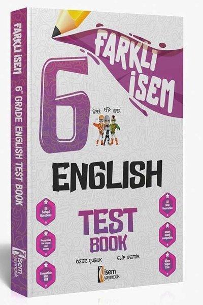 2024 6.Sınıf İngilizce Farklı İsem Soru Bankası | İsem Yayıncılık - Ortaokul (İnce Kapak) - Resim 1