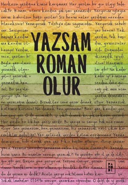 Yazsam Roman Olur | Parodi Yayınları - Deneme Dizisi (İnce Kapak) - Resim 1